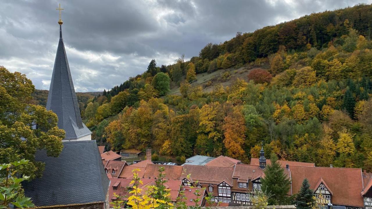 Appartamento Haus Anastasia Stolberg i. Harz Esterno foto